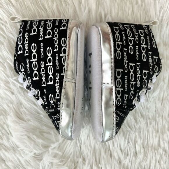 bebe Baby Crib Sneakers Size‎ 2 (3-6 months) - Picture 9 of 11